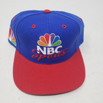 Vintage NBC Sports Sports Specialties Strapback Baseball Hat Cap Mens OS Blue