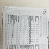 Simplicity Project Runway Sewing Pattern 0343 Dress Uncut Womens Sz 4 6 8 10 12