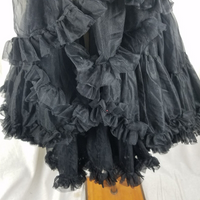 Vintage Malco Modes Western Square Dance Petticoat Crinoline L USA Full Black