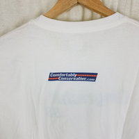 Newt Gingrich for President 2008 Campaign TShirt Mens 2XL Hanes Authentic Cotton