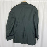 Irving L Wilson US Military Army Uniform Jacket Blazer Sportcoat Mens 41R Green