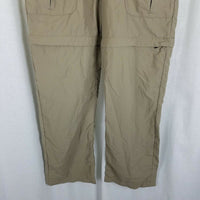 LL Bean Nylon Cargo Zip Off Conversion Shorts Hiking Pants Womens S Outdoor Camp