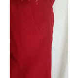 New Frontier Blazer Jacket Red Fringe Western Cowboy Rockabilly Womens M 80s 90s