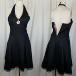 Modern Maids Collection Black Swing Formal Cocktail Prom Dress Womens 10 Vintage
