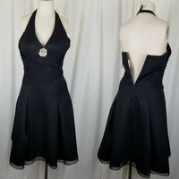 Modern Maids Collection Black Swing Formal Cocktail Prom Dress Womens 10 Vintage