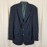 Vintage Brooks Brothers Herringbone Wool Sport Coat Jacket Blazer Mens 42 USA