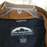 Sun Mountain Stormtight SS Headwind Wind Shirt Golf Windbreaker Jacket Mens L