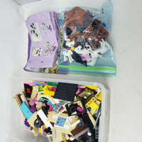 Lego Friends Stable Minifigures Horses Pink Bricks Parts Sets Bulk Lot 6lb 3189
