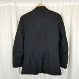 Vintage After Six Strictly Formal Black Satin Tuxedo Sportcoat Jacket Mens 42R