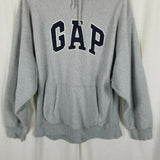 Vintage 90’s GAP Spell Out Hoodie Kanye Yeezy Pullover Sweatshirt Mens L Korea