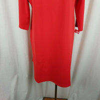 Liz Claiborne New York Stretch Scoop Neck 3/4 Sleeve ALine Sack Dress Womens XL