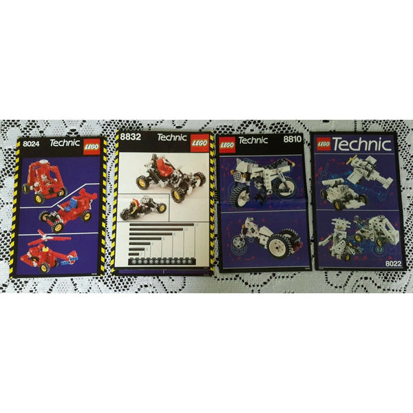 Legos # 8024/8832/8810/8022 Technic Universal Instructions Books Manuals Only!