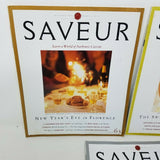 Saveur Magazine 2002 Lot of 3 56 59 63 Editions Issues Cooking Food