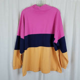 Earthquake San Francisco Pullover Baja Shirt Jacket Sweatshirt Mens M Cotton 90s