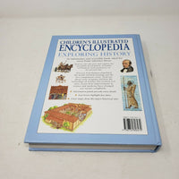 Children's Illustrated Encyclopedia Exploring History Hardcover Book 1st Edition