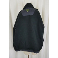 LL Bean Fleece Lined Jacket Nylon Windbreaker Full Zip Up Bomber Style Womens M