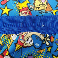 Vintage Nickelodeon Ren & Stimpy Gym Sleep Shorts Long Cartoon Novelty Mens M