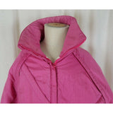 Vintage Skyr Gore-Tex Retro Neon Loud 90s Parka Ski Puffer Jacket Womens 10 Pink