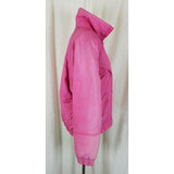 Vintage Skyr Gore-Tex Retro Neon Loud 90s Parka Ski Puffer Jacket Womens 10 Pink