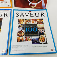 Saveur Magazine 2005 Lot of 4 81 83 85 89 Editions Issues Cooking Food