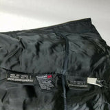 Wilsons Leather Black Belted Thinsulate Insulated Jacket Womens M Zip Out Liner