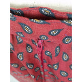 Matti of Lynne 2 Piece Skirt & Shirt Top Jacket Outfit Set Suit Womens 6 Paisley