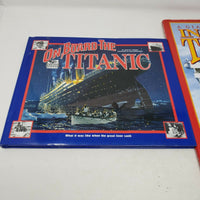 On Board the Titanic Giant Cutaway Inside the Titanic Books Educational Lot