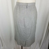 Kwon Suk Im Soft Cashmere Skirt Suit 2 Piece Outfit Set Blazer Jacket Womens S