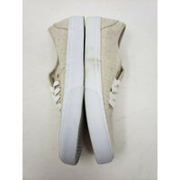 Old Navy Linen Lo Tops Lace Up Shoes Sneakers Mens 8 Natural Beige Canvas Tan