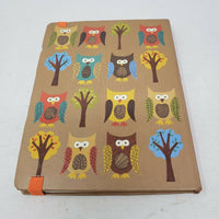 Owl Journal Rachel Hatchard Jane Mosse Designs Blank Lined Pages Elastic Closure