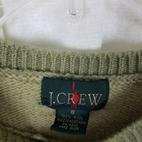 J. Crew Wool Crewneck Pullover Sweater Mens S Vintage Sage Green Hong Kong