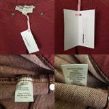 Evy's Tree Denim Skinnies Ponte Pants Skinny Jeans Jeggings Leggings Maroon XS