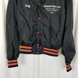 Vintage Holloway Satin Bomber Baseball Jacket Portland Pipe 1991 Champs Mens L