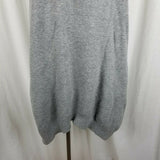 Anthropology DRA Los Angeles Wool Knit Sweater Dress Womens M Asymmetrical Gray