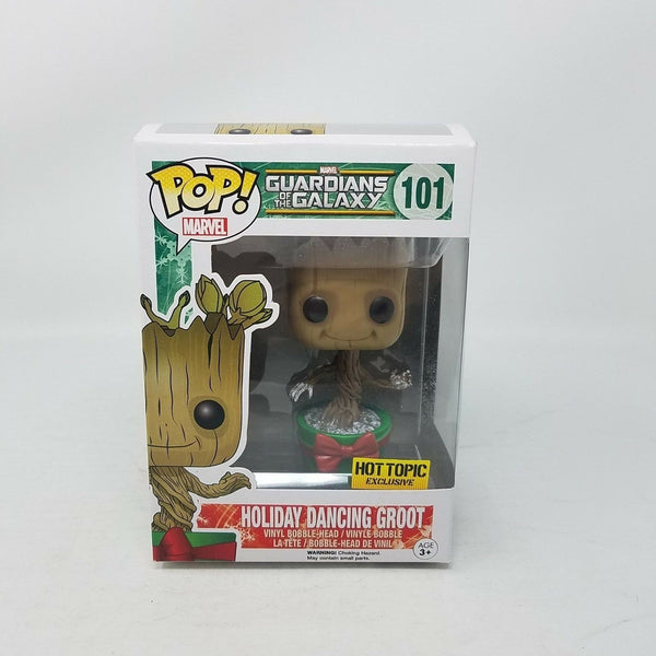 Funko Pop! Guardians of the Galaxy Holiday Dancing Groot 101 Hot Topic Exclusive