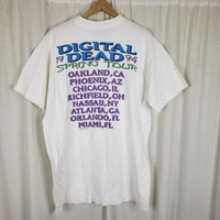 Vintage 1994 Grateful Dead TShirt Digital Dead Tour Steal Your Fractal Mens XL