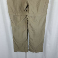 LL Bean Nylon Cargo Zip Off Conversion Shorts Hiking Pants Womens S Outdoor Camp