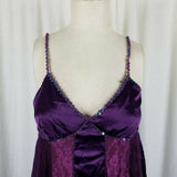 Wet Seal Handkerchief Silk Lace Sexy Flowing Cami Camisole Top Womens S Boho