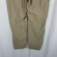 LL Bean Nylon Cargo Lightweight Hiking Trousers Pants Womens M Outdoor Adventure