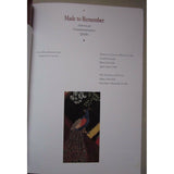 Made To Remember American Commemorative Quilts Art Book Cathy Rosa Klimaszewski