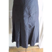 Isaac Mizrahi Strapless Indigo Denim Blue Jean Pleated Sundress Dress NWT Womens