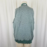 If You Fashion House Wool Blend Cardigan Sweater Womens M Vintage 3/4 Sleeve 50s