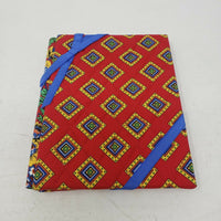 VERA BRADLEY Double Photo Quilted Fabric Bifold Picture Frame VILLA RED Retired