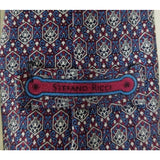 Stefano Ricci for Harrods Knightsbridge Silk Geometric Mens Necktie Tie Italy