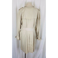 Vintage Fleet Street Long Belted Cape Top Classic Trench Coat Womens 12 Lined