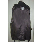 JNY Jones New York Double Breasted Belted Tie Wide Lapel Peacoat Coat Womens S M