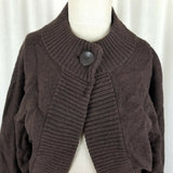 Banana Republic Bolero Swing Shrug Merino Wool Batwing Knit Sweater Womens S