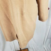 LL Bean Toggle Closure Hooded Ribbed Wool Duffel Winter Peacoat Coat Womens XL