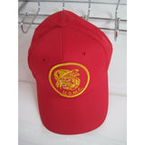 Vintage NOS USMC Bulldog Embroidered Patch Snapback Baseball Hat Cap Marines Red