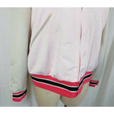 Paris Atelier & Other Stories Motel Cocktail Satin Bomber Jacket Womens 12 Pink
